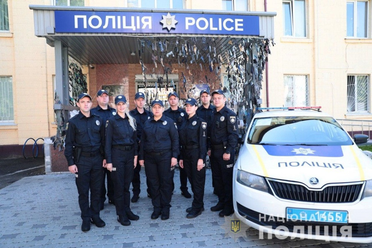 У Бориспільському районі на службу заступили поліцейські з Луганщини (ФОТО)