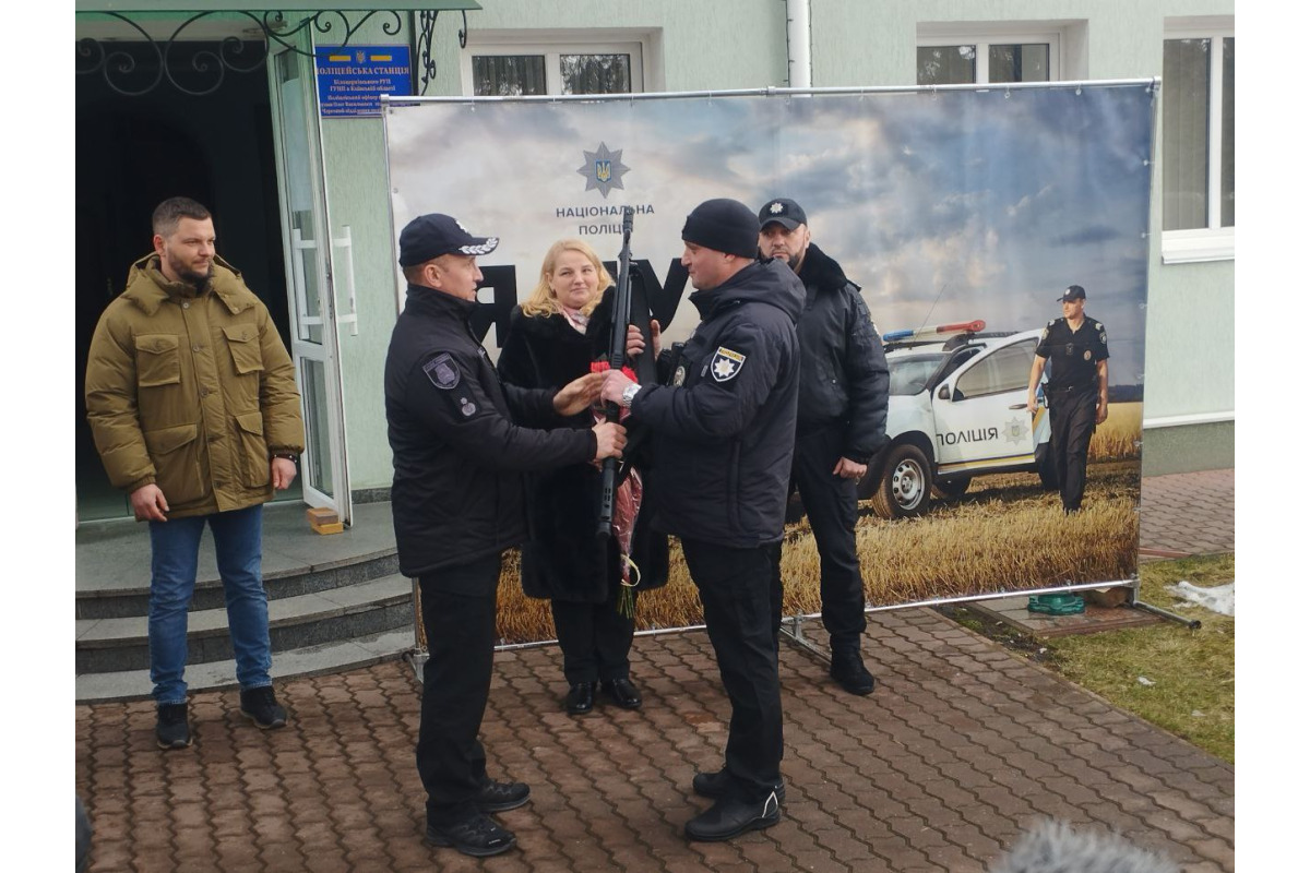 На Білоцерківщині  відбулося урочисте відкриття одразу двох поліцейських станцій (ВІДЕО)