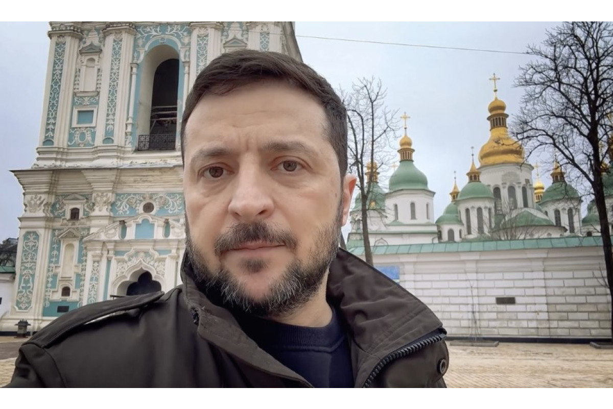 Звернення Володимира Зеленського з нагоди Дня Соборності України