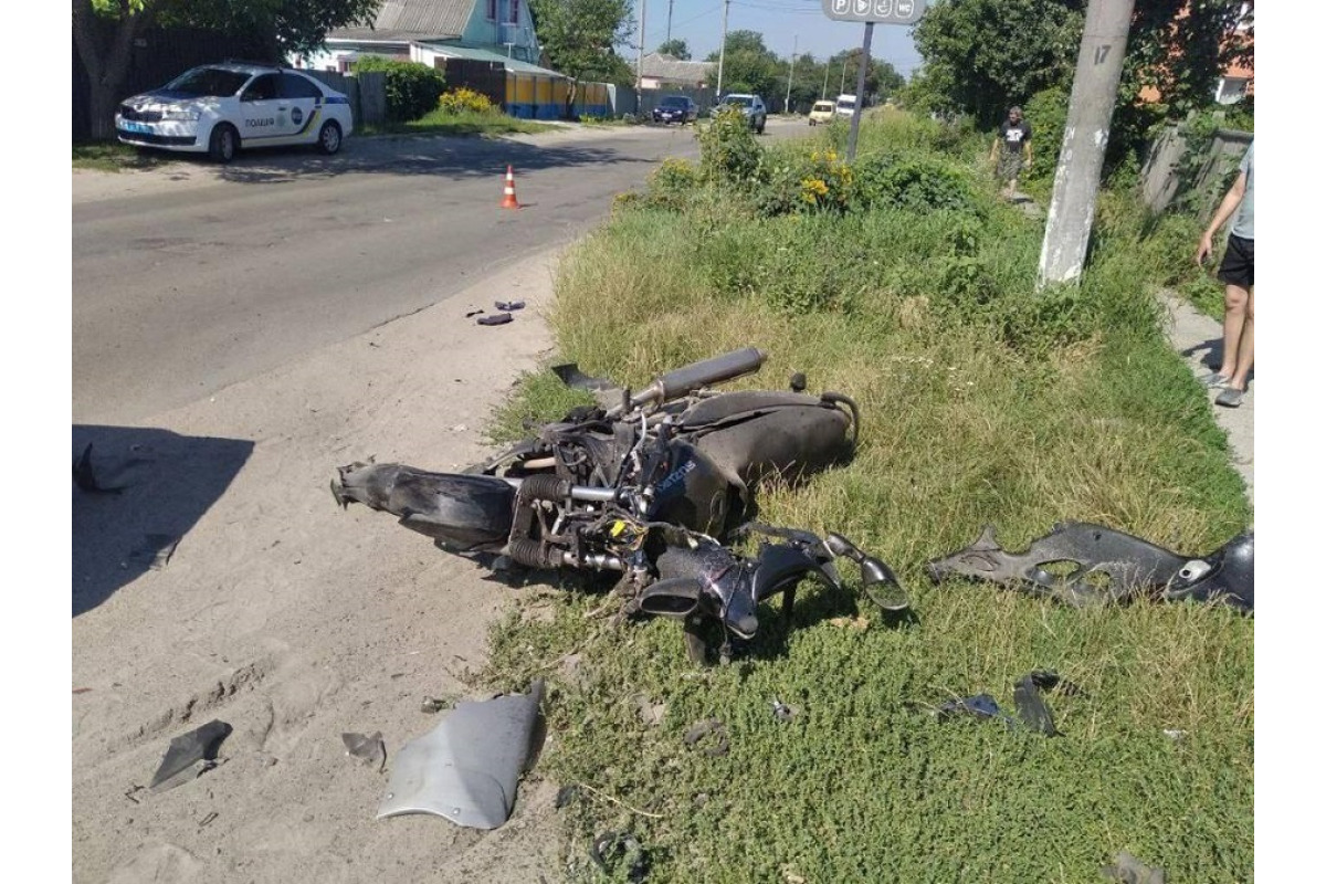 У Боярці п’яний водій збив 16-річного мотоцикліста, постраждалого госпіталізували