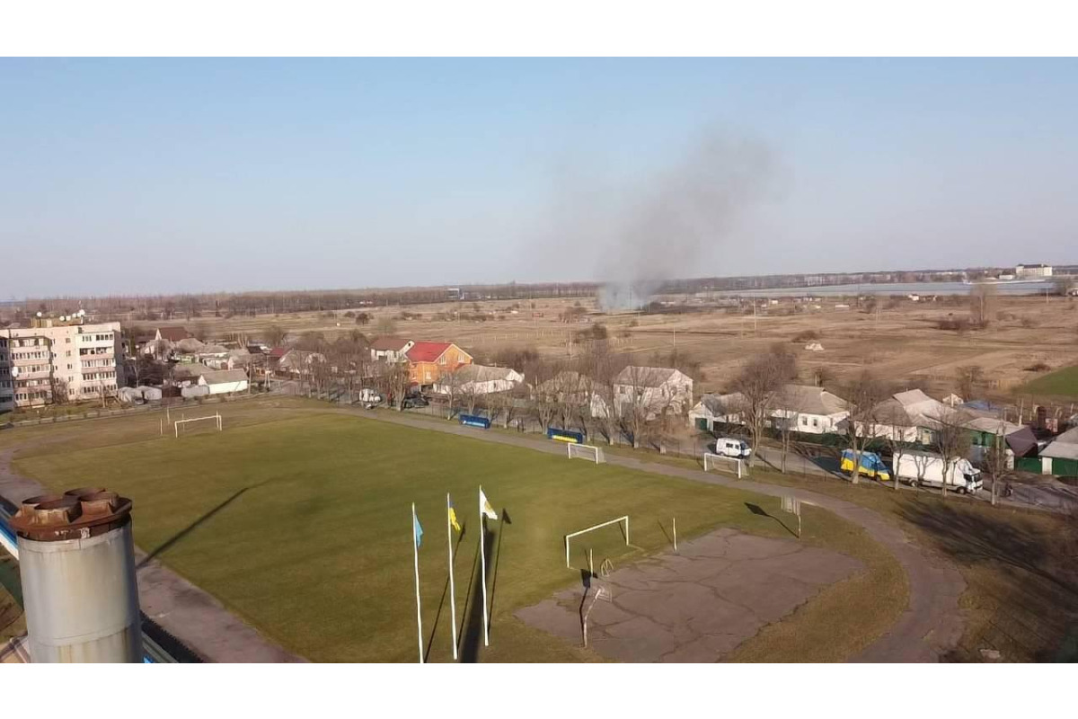 У Броварському районі дрони моніторять пожежну ситуацію