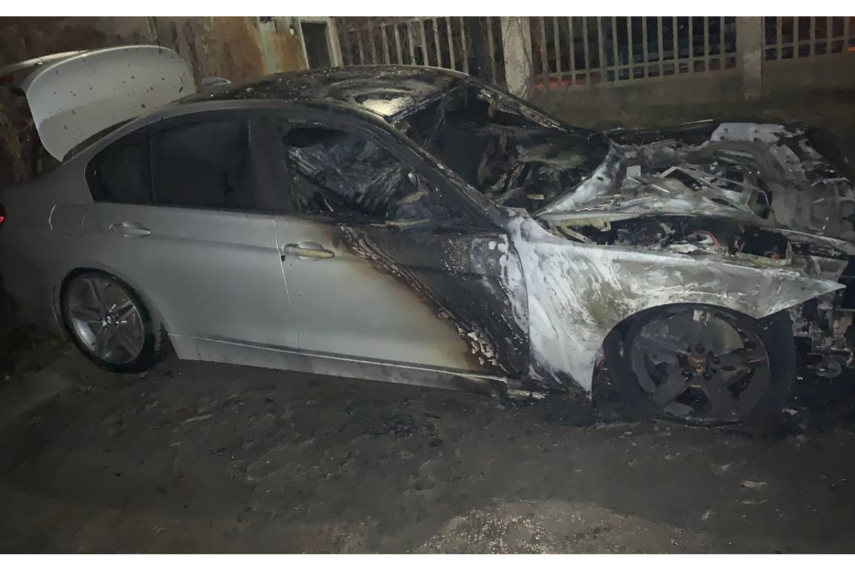 У Василькові чоловік підпалив автомобіль колишньої дружини