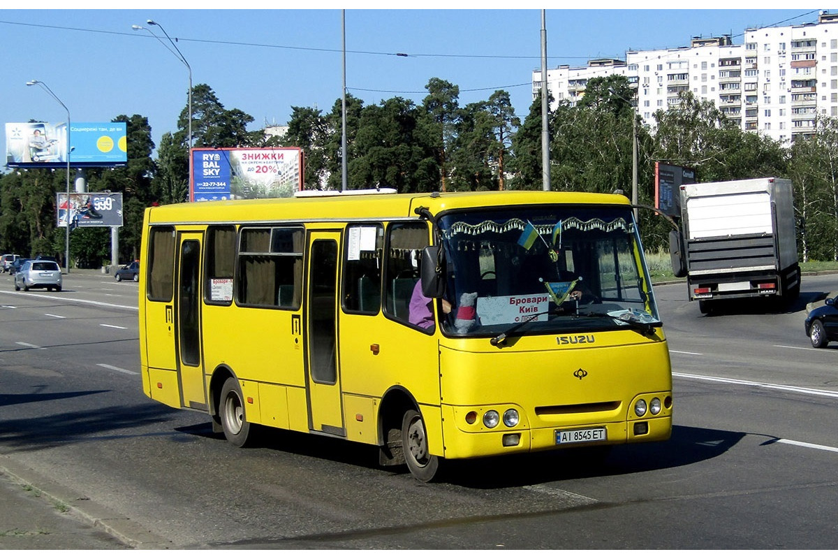 Із Броварів до столиці знову курсуватимуть автобуси