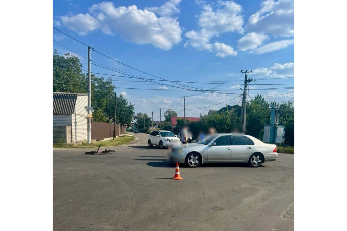 ДТП на Броварщині за участі неповнолітньої велосипедистки