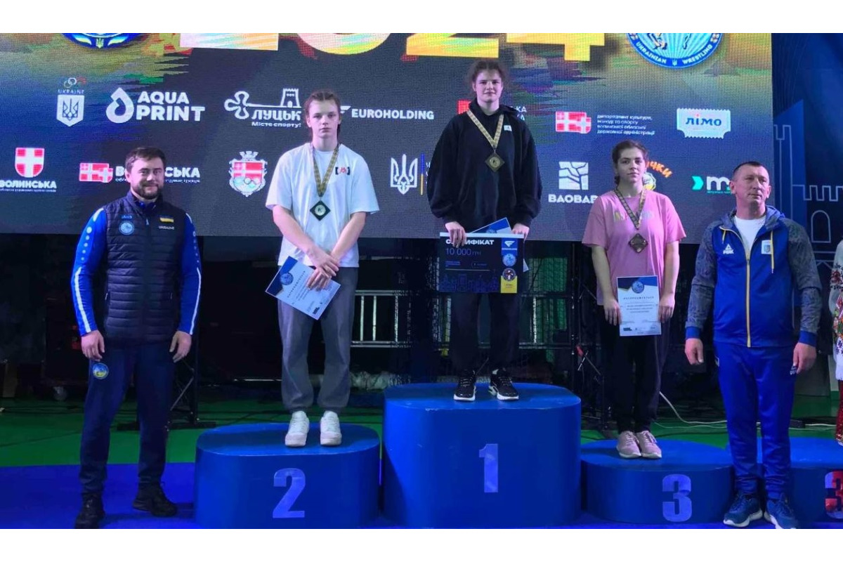 Білоцерківські спортсмени стали власниками п'яти нагород на Чемпіонаті України з боротьби вільної