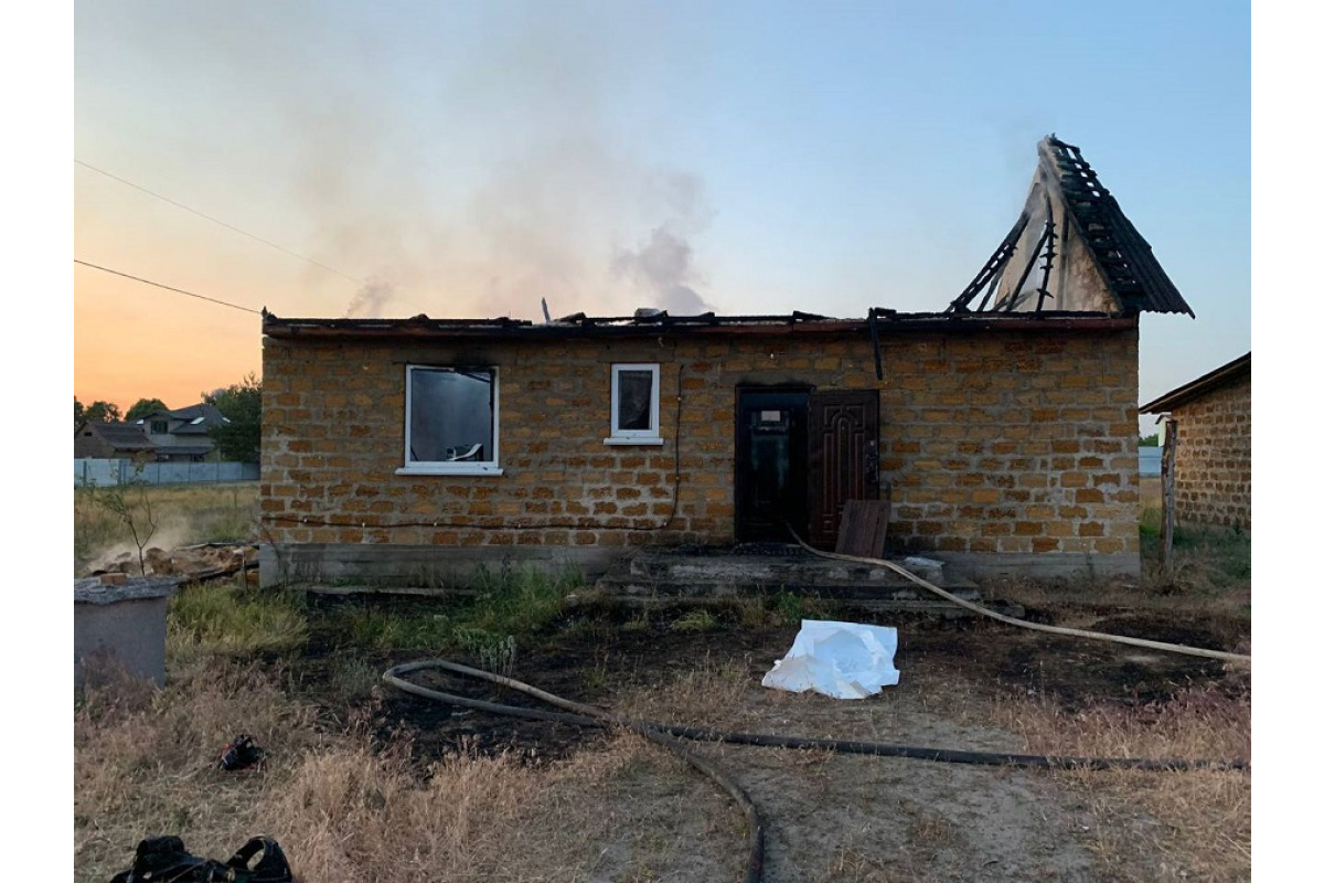 На Київщині під час пожежі в будинку згоріла 50-річна жінка