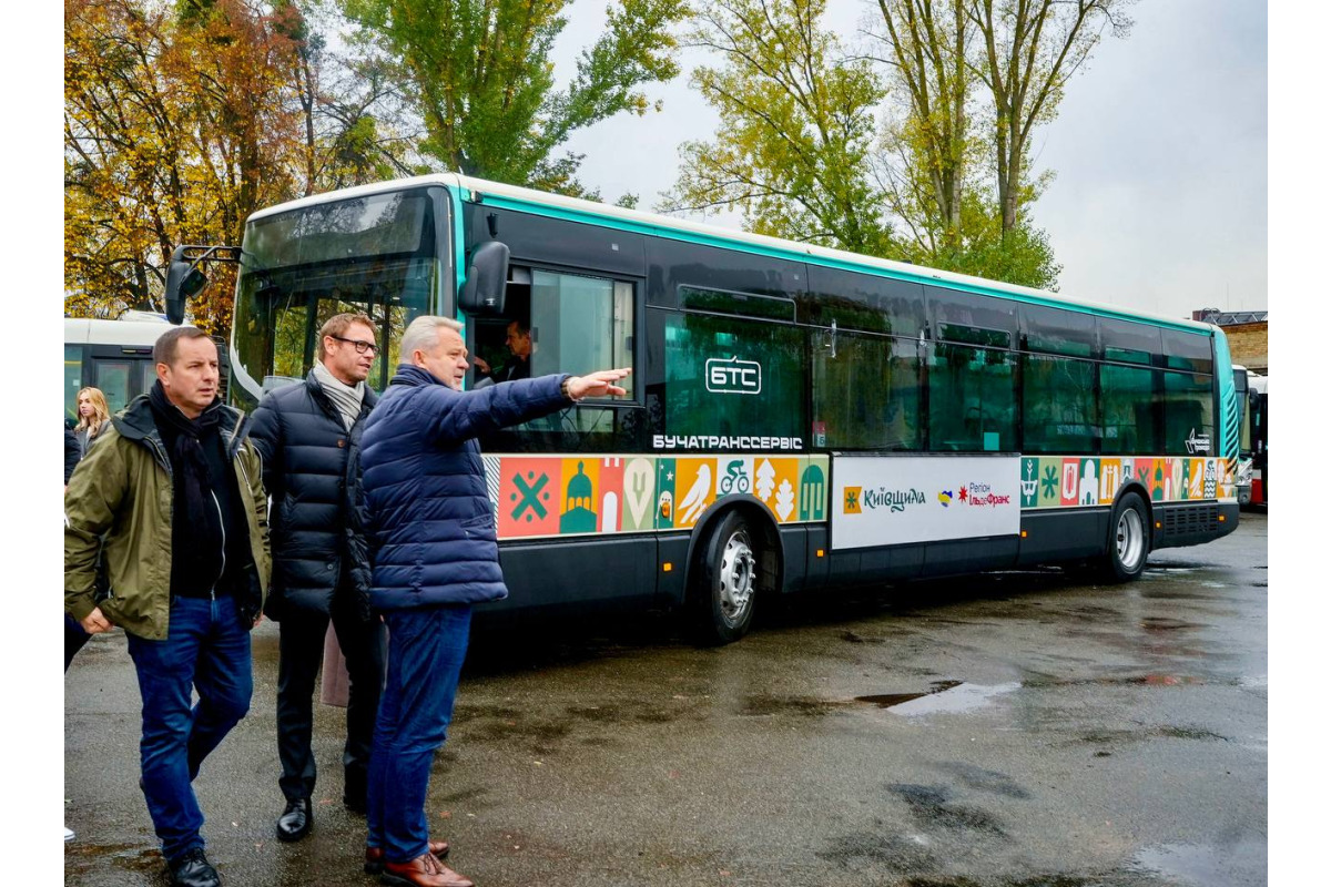 Бучанська громада може отримати нову партію автобусів від французьких партнерів