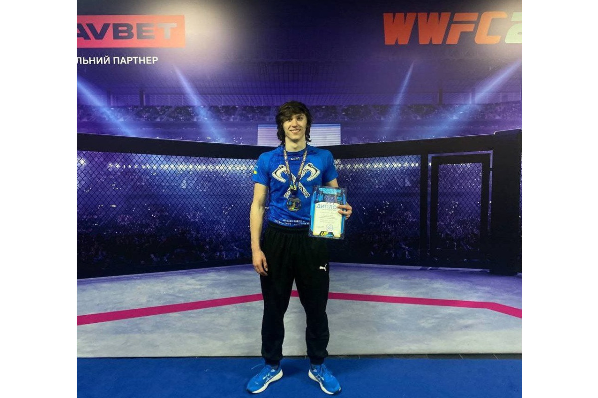 Боєць із Броварів став чемпіоном України зі змішаних бойових мистецтв UF MMA