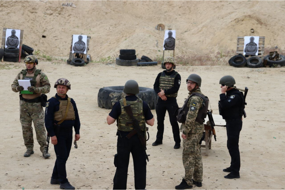 На Київщині представники райуправлінь поліції покращували свої бойові навички (ФОТО)