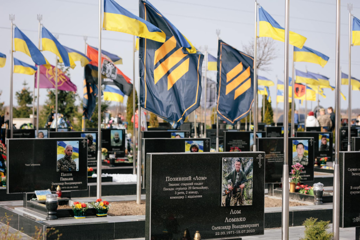 У Бучі з нагоди другої річниці деокупації вшанували загиблих (ФОТО)