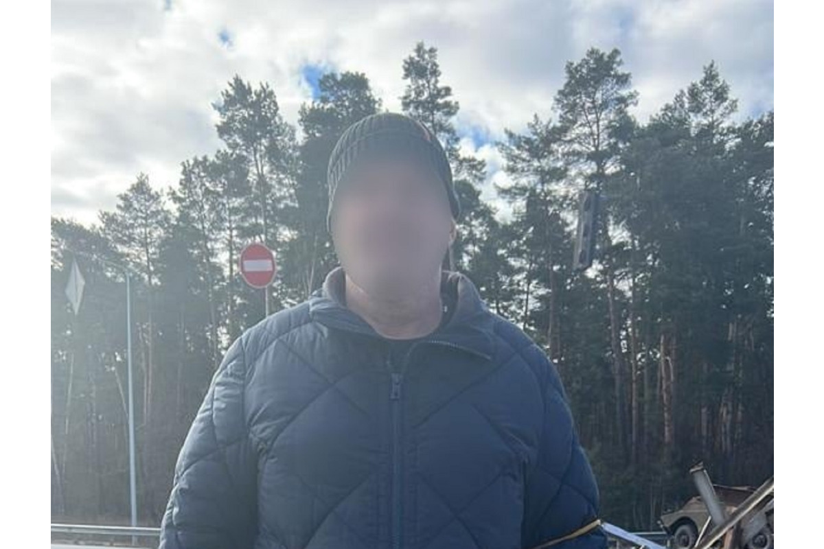 На виїзді з Броварів затримали озброєного кримінального елемента (ФОТО)