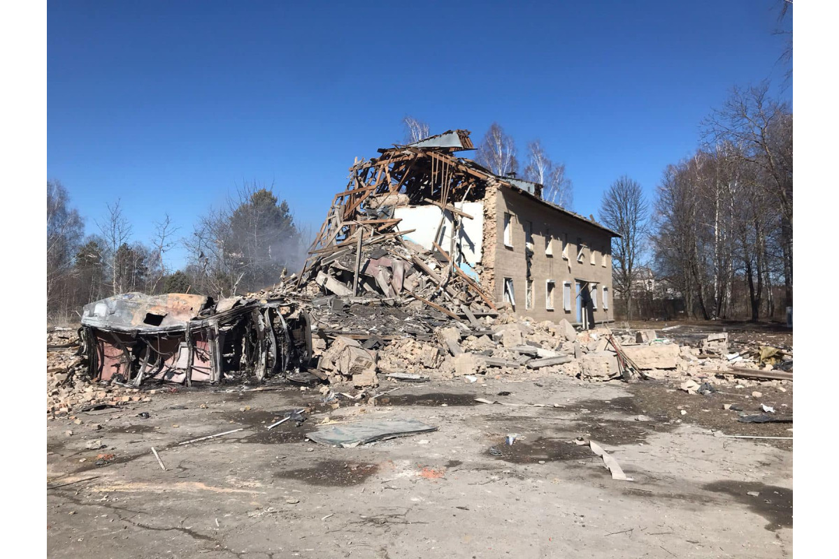 Село на Фастівщині зазнало подвійного авіаудару (ФОТО)
