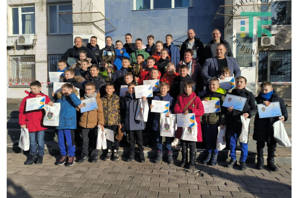 У Броварах нагородили "соколят" за досягнення в спорті