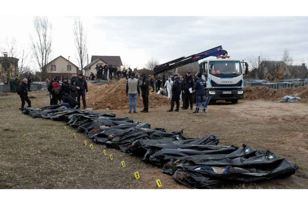 На території Київщини знайшли вісім масових поховань цивільних громадян (ВІДЕО)