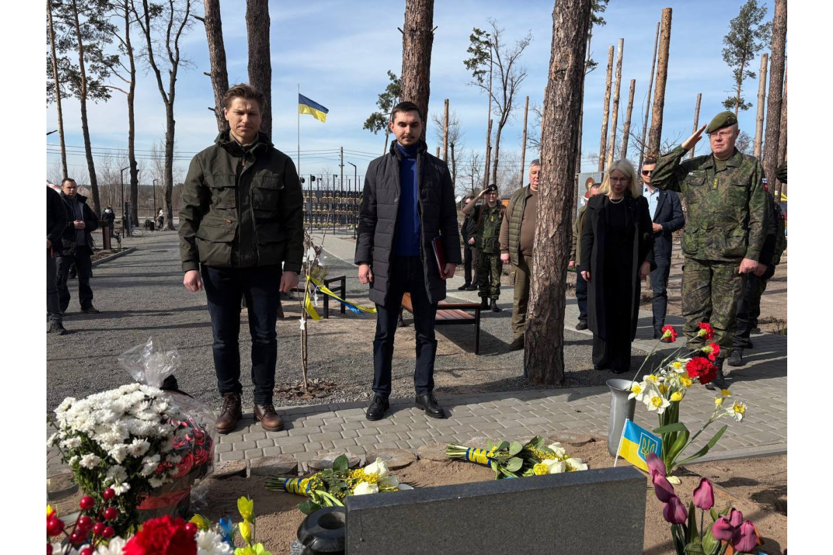 Міністр оборони Фінляндії відвідав Київщину