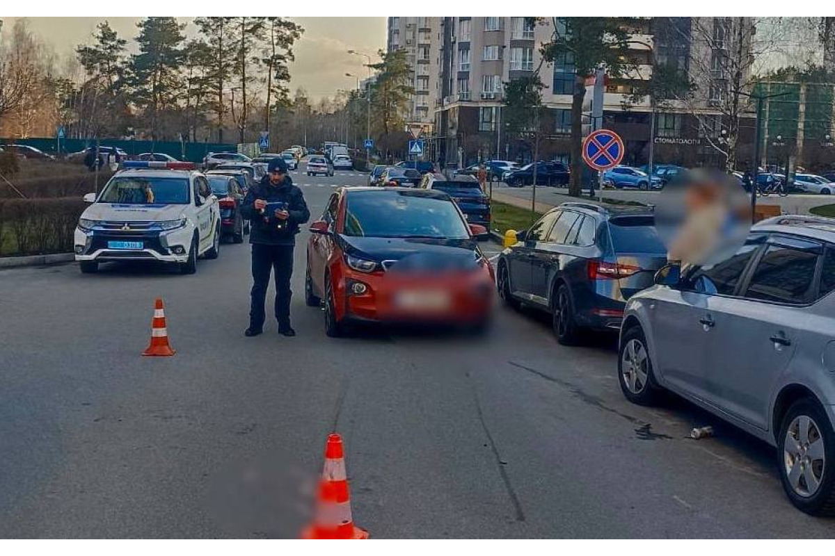 У Броварах водійка наїхала на 11-річного хлопчика