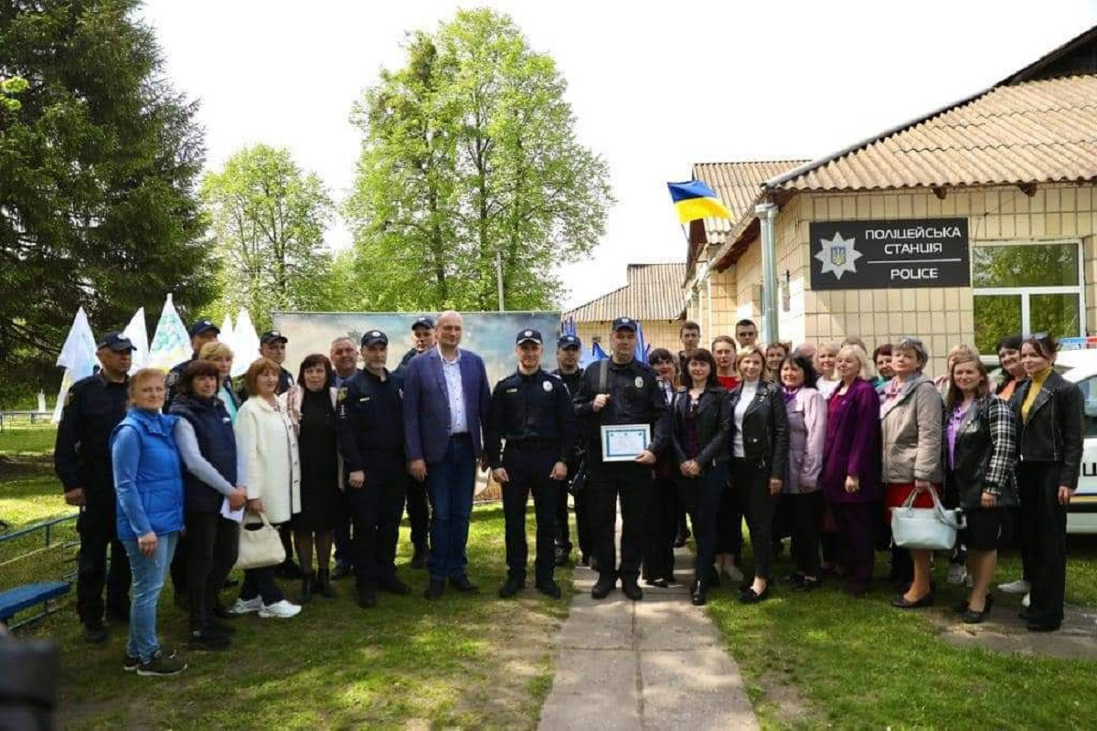 На Броварщині відбулось відкриття двох поліцейських станцій (ФОТО)