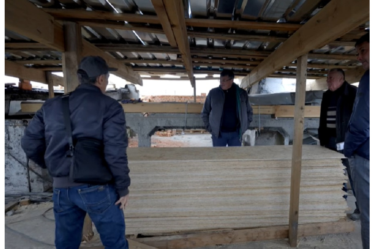 У Броварах ремонтують будинок, пошкоджений російським безпілотником (ВІДЕО)