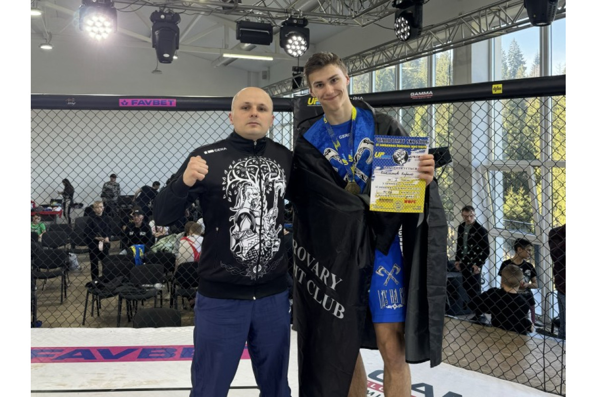 Спортсмен з Броварів став чемпіоном України з ММА