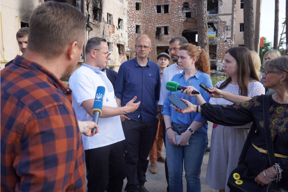 На Київщину прибули з візитом делегації депутатів парламентів держав-членів ЄС (ФОТО)