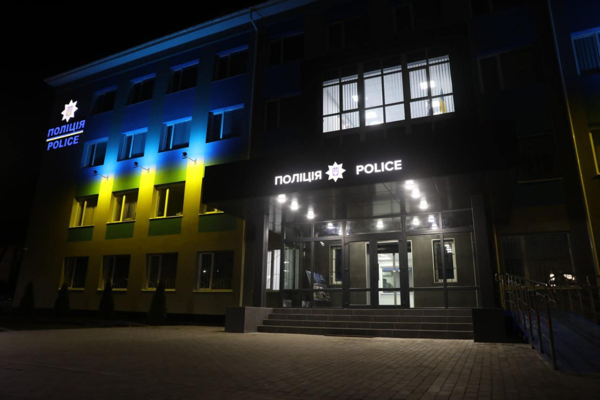 На деокупованій території Київщини відкрили перший в Україні оновлений поліцейський підрозділ