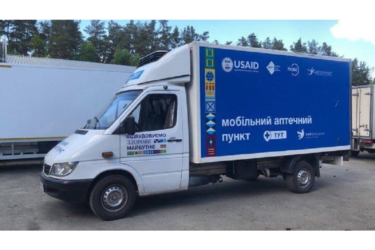 У двох громадах Київщини вже працюють мобільні аптечні пункти