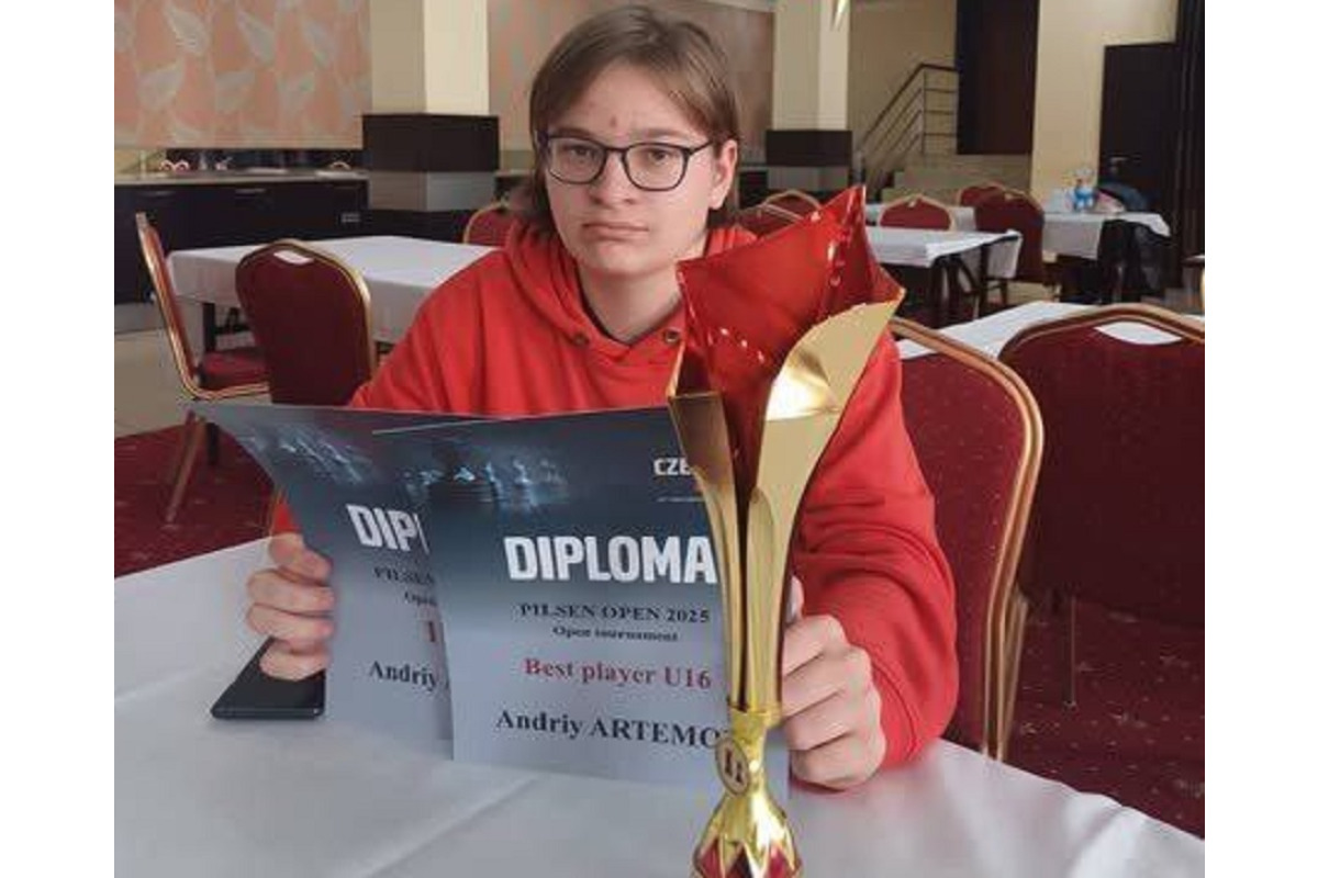 Шахіст із Броварів став переможцем міжнародного турніру