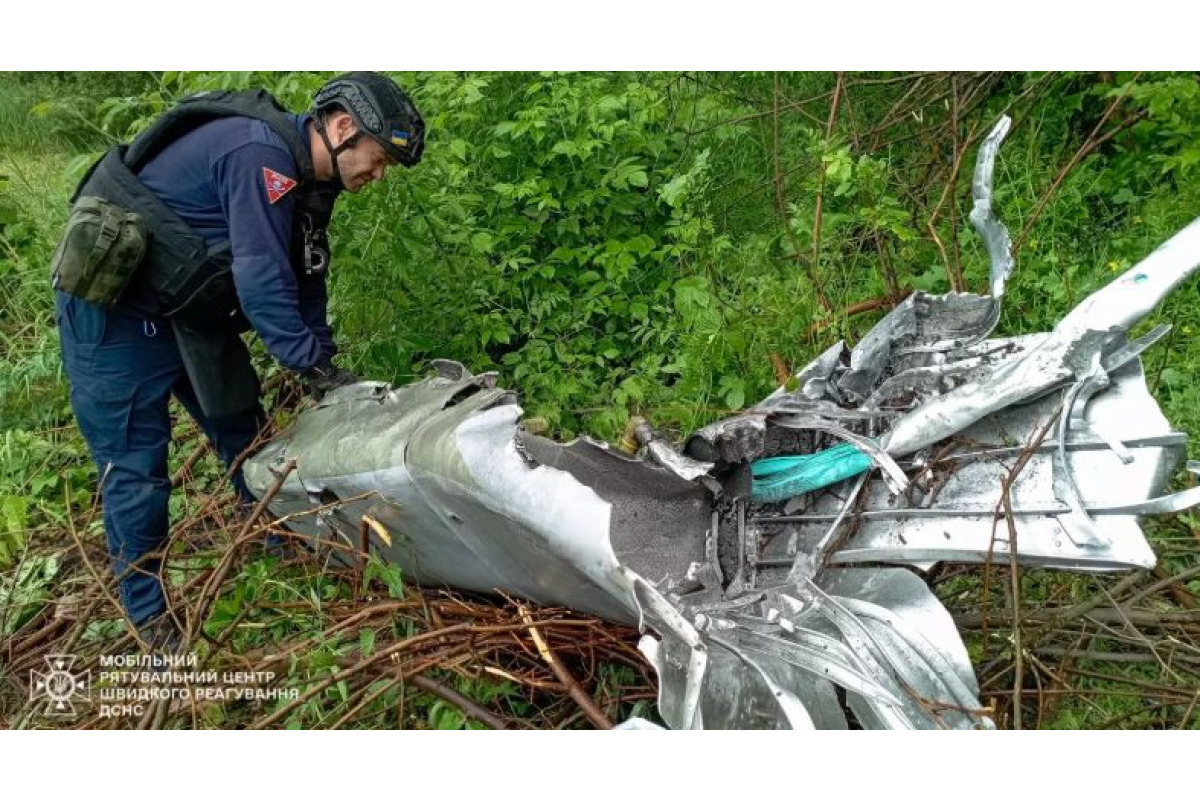 Рятувальний центр ДСНС виявив у Київській області залишки ворожої ракети