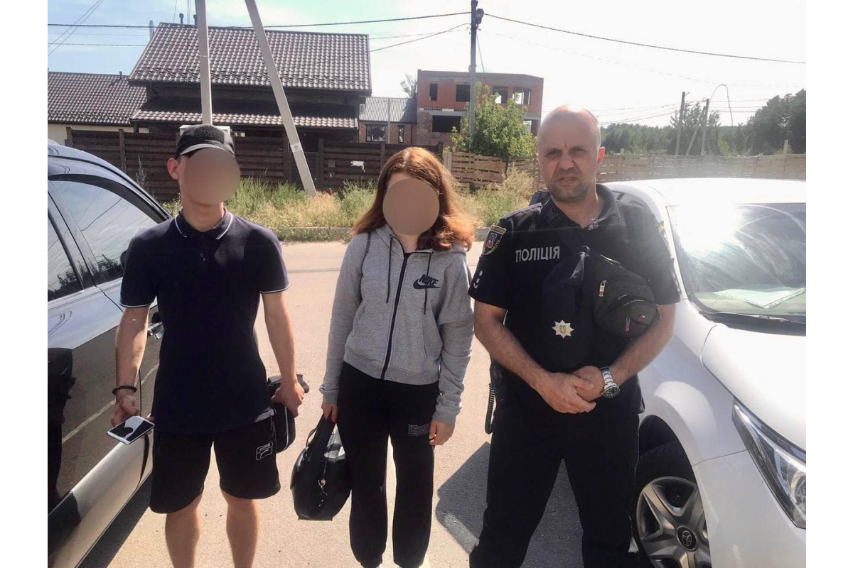 Поліція швидко знайшла двох неповнолітніх, що зникли в Броварській ОТГ