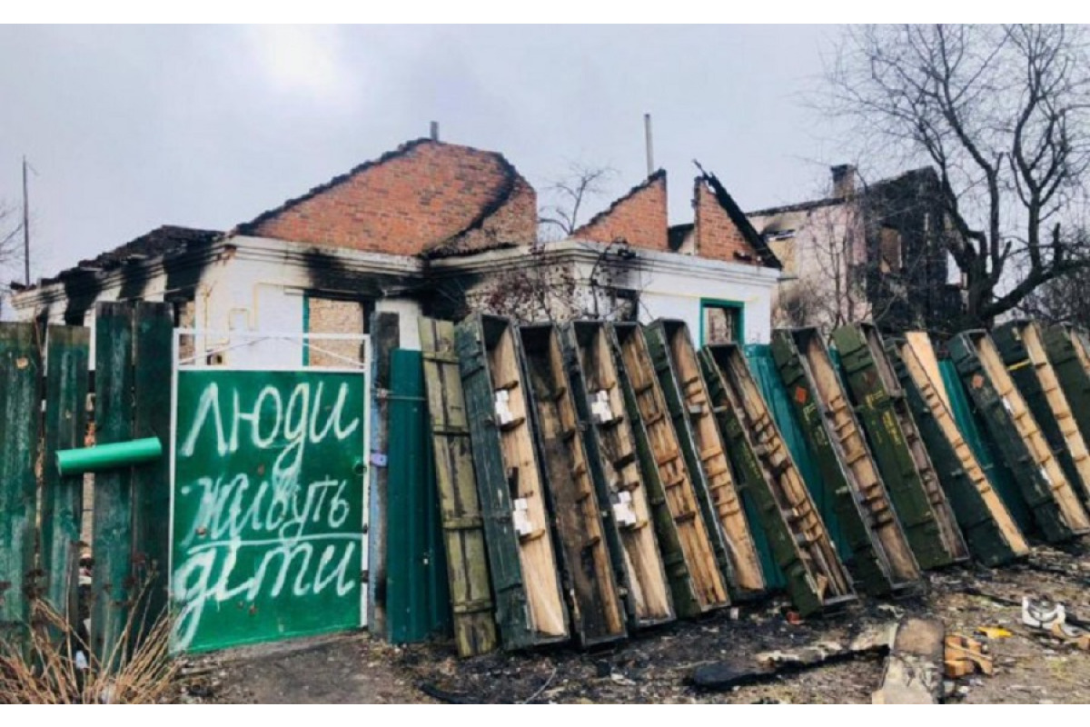 У Мотижині окупанти зруйнували 15 будинків, інші пошкоджені