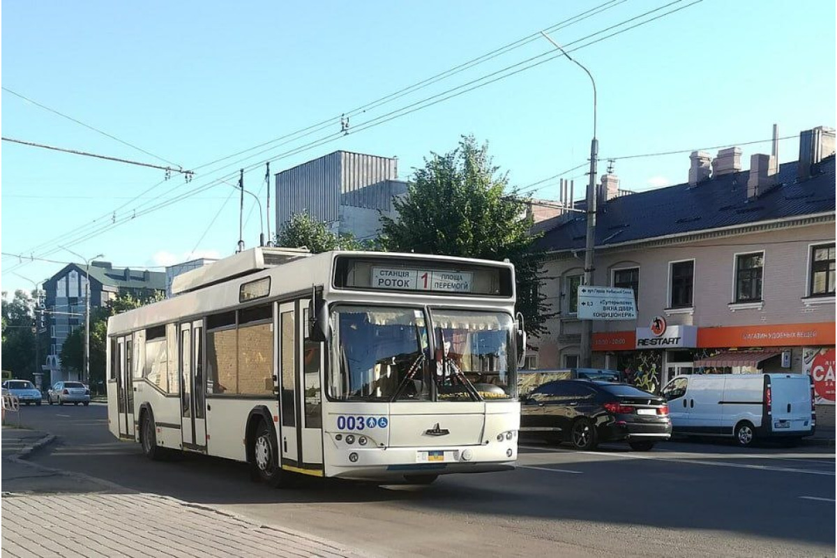 У Білій Церкві на два дні змінять кінцеву зупинку тролейбуса № 1