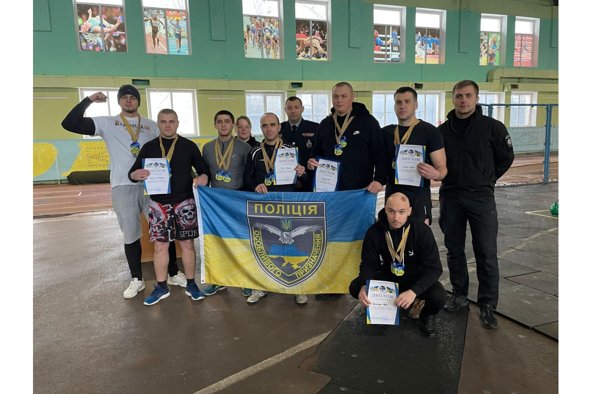 У Броварах завершився турнір із гирьового спорту серед поліцейських (ФОТО)