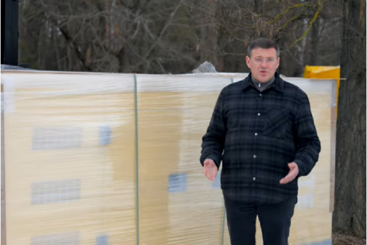 Бровари отримали генератор на 100 кВт від партнерів із німецької Єни (ВІДЕО)