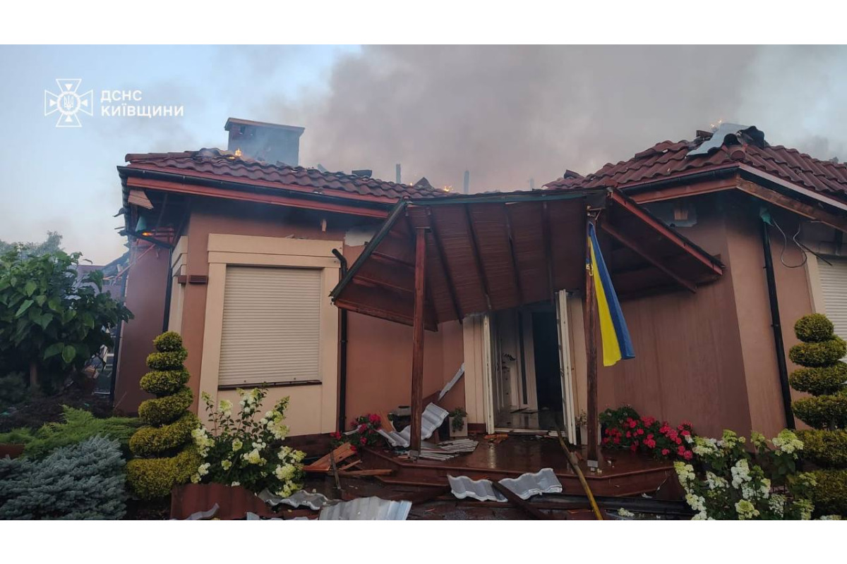 П’ятеро людей, серед них троє дітей, постраждали через нічну атаку дронів на Київщину