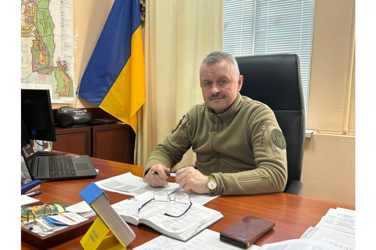 Начальник Гостомельської військової адміністрації Сергій Борисюк: наша задача – відновити громаду, і треба трішки потерпіти