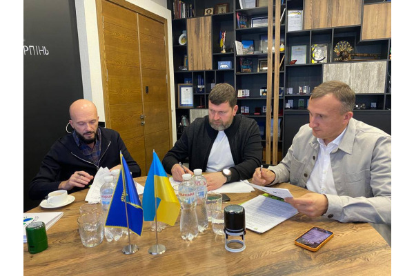 Ірпінська міська рада підписала тристоронній меморандум про відбудову