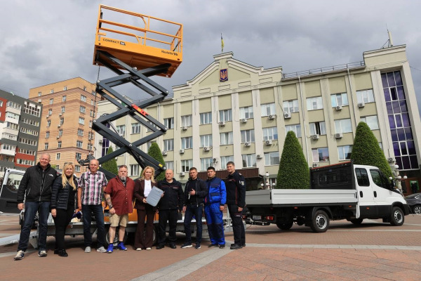 Ірпінь отримав гуманітарну допомогу від міста-побратима Борни