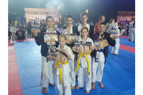 Броварські майстри карате здобули перемогу на Відкритому кубку Києва