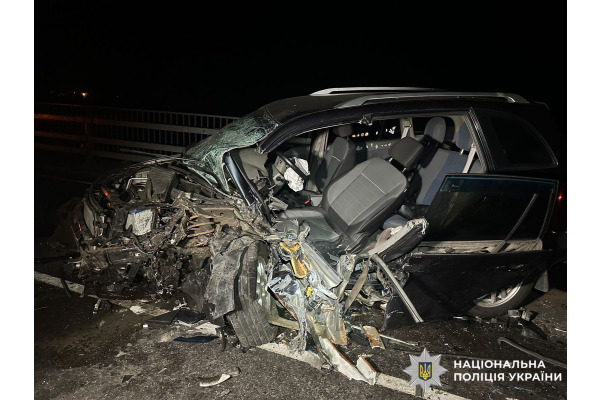 На Броварщині поліція затримала нетверезого водія, який скоїв ДТП