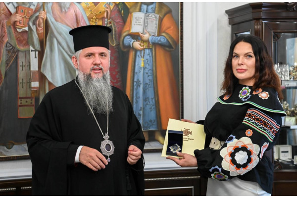 Владу Литовченко відзначили знаком «За заслуги перед Київщиною» і Орденом Архистратига Михаїла (ФОТО)