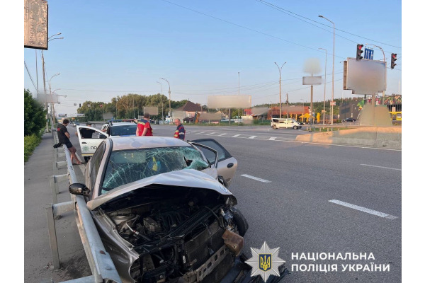 У аварії на Обухівщині загинув водій: поліція встановлює обставини ДТП