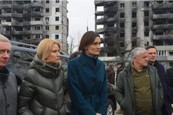 Литовська делегація відвідала деокуповану Бучанщину