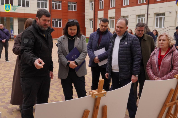 До Ірпеня сьогодні завітала пані посол ЄС в Україні Катаріна Матернова