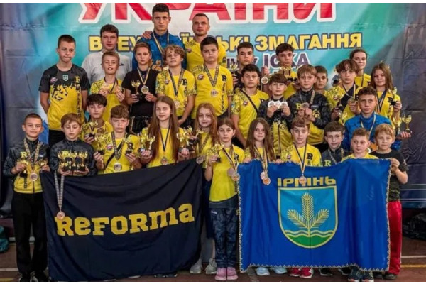 «Реформа» з Ірпеня — найсильніша команда всеукраїнського турніру з кікбоксингу