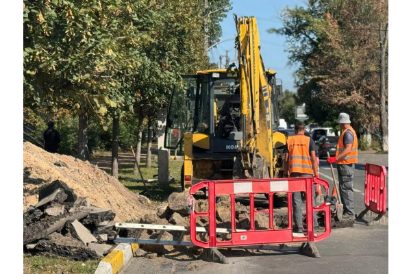 В Ірпені триває реконструкція водопровідних мереж