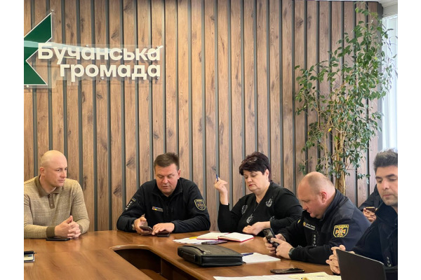 У Бучі провели навчання з ліквідації витоку аміаку