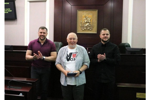 На Київщині вручили нагороду хранителю історичної правди Віталію Дрібниці