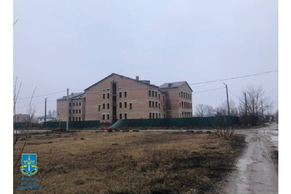 На Київщині підрядник ​​заволодів майже 2,8 млн грн під час будівництва навчально-виховного закладу