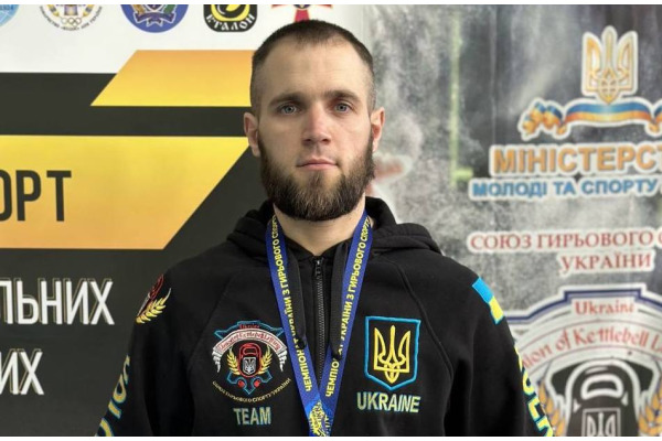 Ірпінський спортсмен здобув перемогу на Чемпіонаті України з гирьового спорту