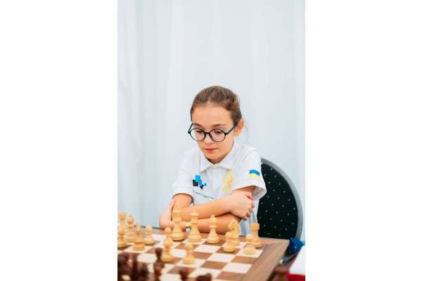 Шахістка з Київщини стала чемпіонкою Європи серед дівчат до 10 років